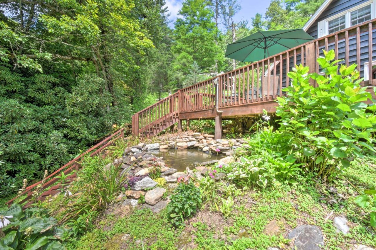 Enchanting Highlands Cottage With Pond And Falls! Extérieur photo