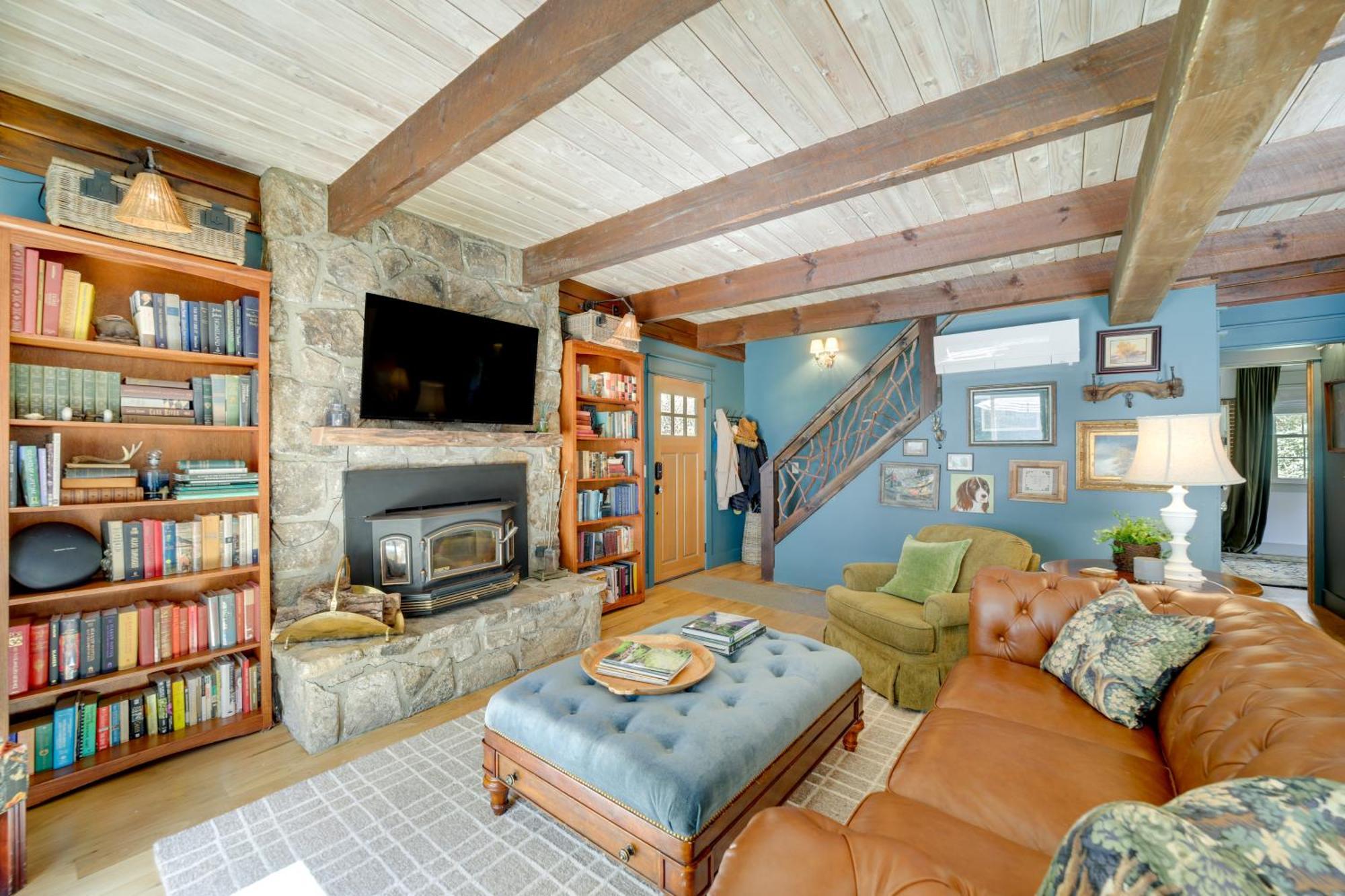 Enchanting Highlands Cottage With Pond And Falls! Extérieur photo