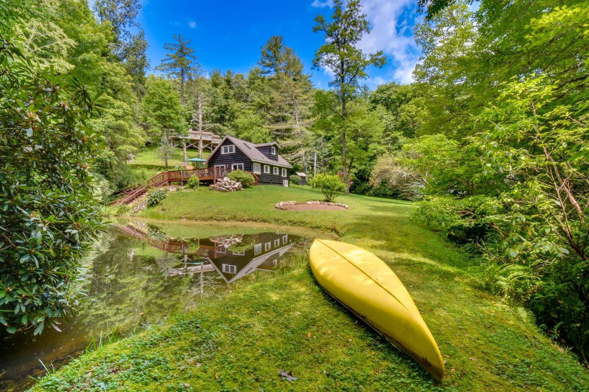 Enchanting Highlands Cottage With Pond And Falls! Extérieur photo
