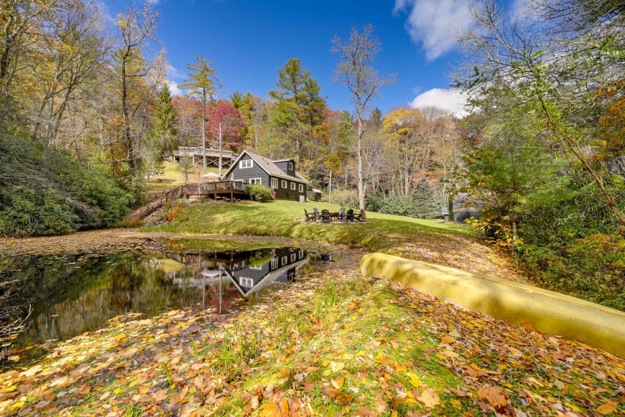 Enchanting Highlands Cottage With Pond And Falls! Extérieur photo